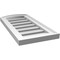 Ekena Millwork Arch Top Surface Mount PVC Gable Vent: Non-Functional, w/2"W x 1-1/2"P Brickmould Frame, 12"W x 22"H GVPAR12X2202SN - alternate 3